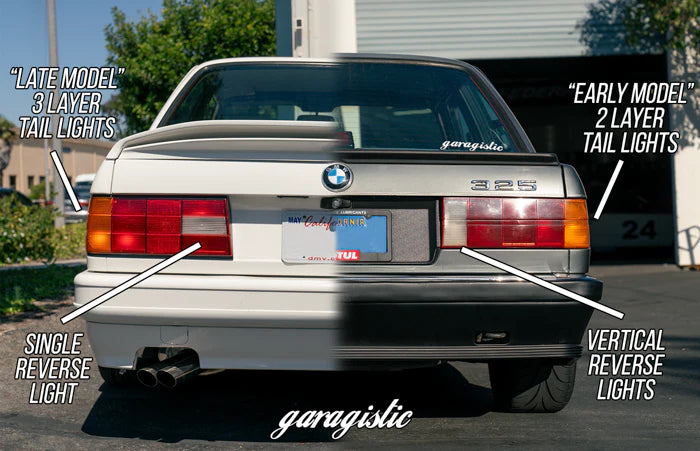 Euro Full Rear Bumper With Built In Valance For E30 Convertible Mtech1 Body Kit Parachoques - Foto 10