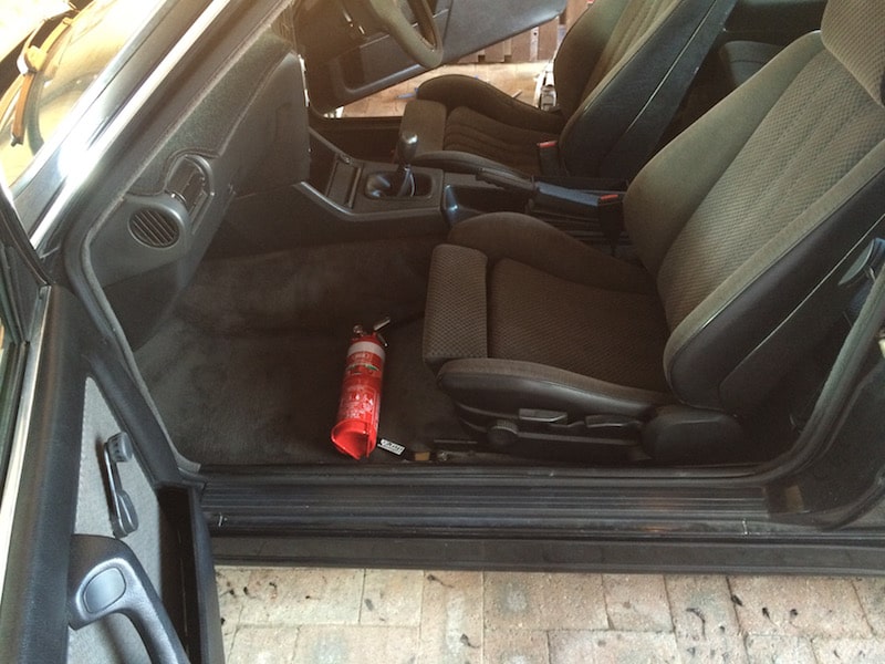 E30 Fire Extinguisher Bracket Bavarian Speed Shop