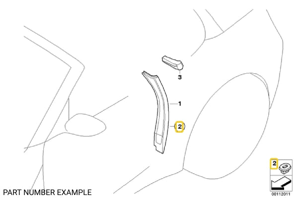 Retainer Clip Plug – 07147046376