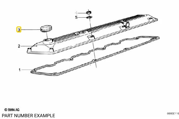 Oil FIller Cap - 11121716993