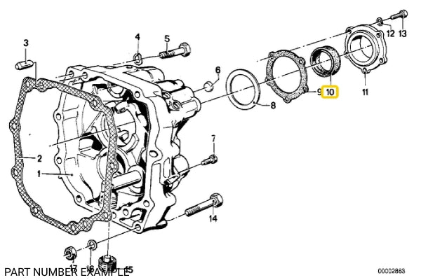 Gearbox Shaft Seal Getrag – 23121205342