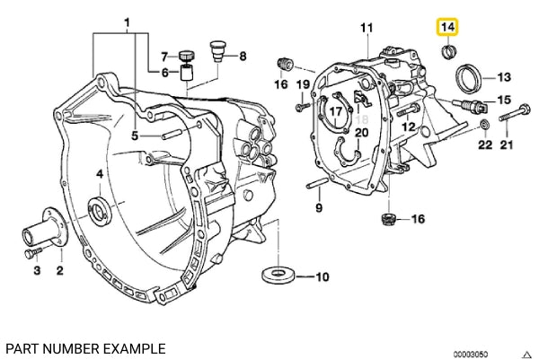 Gearbox Selector Shaft Seal – 23128677736