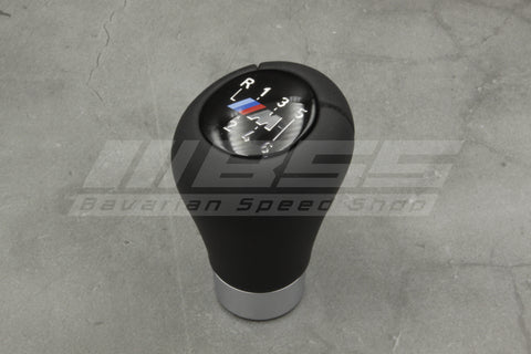 Genuine 6 Speed Leather M-Tech Shifter Knob - 25117896886
