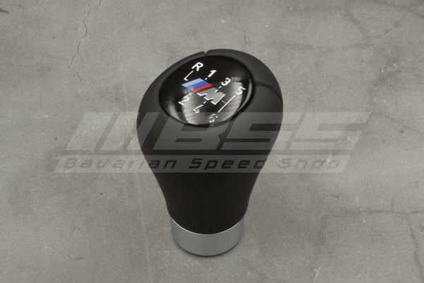 Genuine 6 Speed Leather M-Tech Shifter Knob - 25117896886