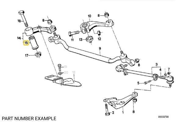Idler Arm Bush – 32211136452