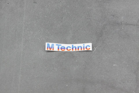 M-Technic Sticker / Label – 51111919154