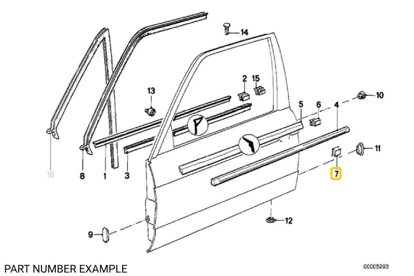 Outer Door Clamp – 51211904513