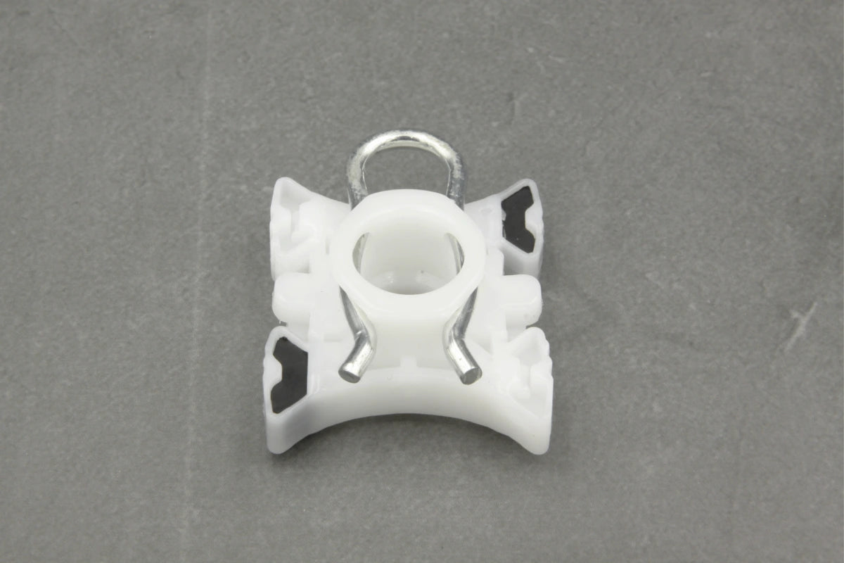 4 Clips Lève-Vitre BMW/Volvo - Réparation Régulateur - Compatible E36, E90, V70, XC90 - Blanc