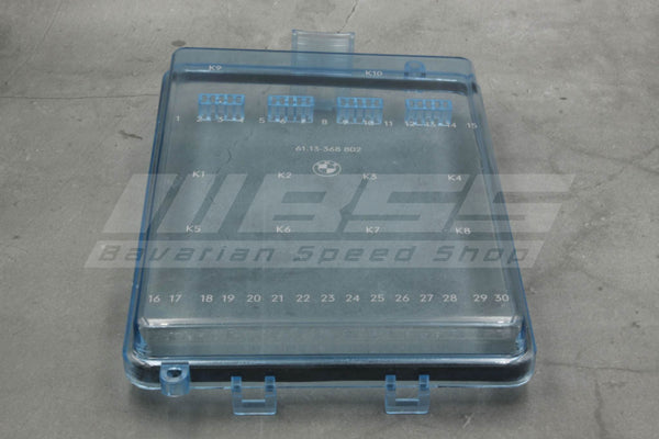 Genuine Fuse Box Clear Lid - 61131368802