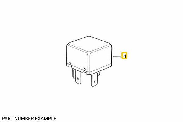 BMW Relay Black – 61368353447