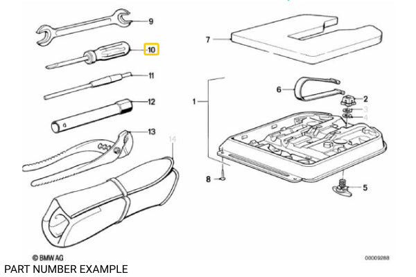 Screwdriver for Original Tool Box - 71111179629