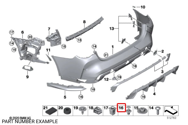 Genuine BMW Expanding Rivet - 07147401727