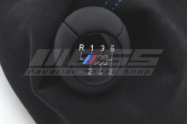 Genuine BMW Shifter Knob with Alcantara Boot for RHD - 25117854546