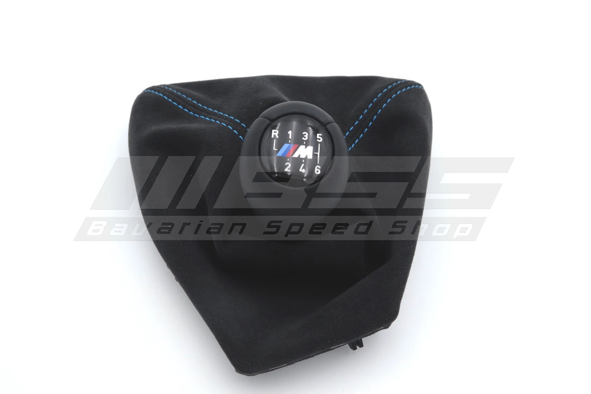 Genuine BMW Shifter Knob with Alcantara Boot for RHD - 25117854546