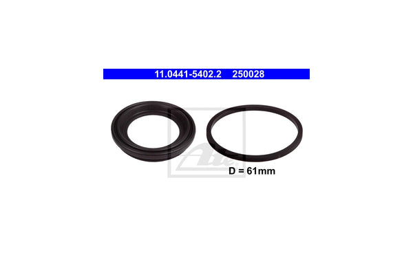 Rear Brake Caliper Seal Kit - 34111153202