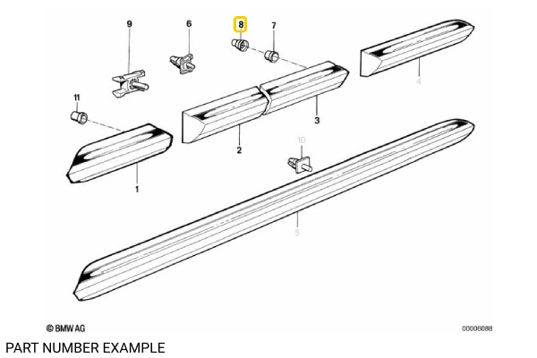 Plastic Nut Capped M4 - 41335480120