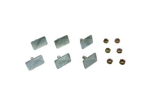 Clamps for Front Chrome Bumper & Plastic Trim - 51111838076