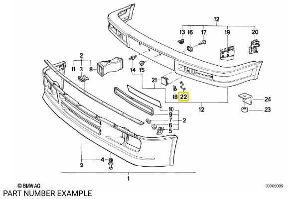 Genuine BMW Holding Strap - 51111973721