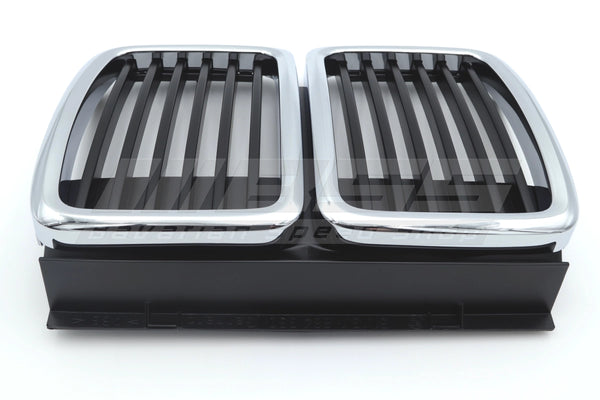 Genuine BMW Front Kidney Chrome Grille for E30 – 51131884350