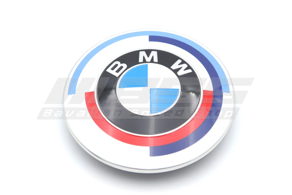 Genuine BMW 50th Anniversary M Heritage Edition Emblem 82mm - 51148087194
