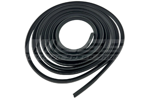 Front Windshield Moulding Set - Black / Early Model