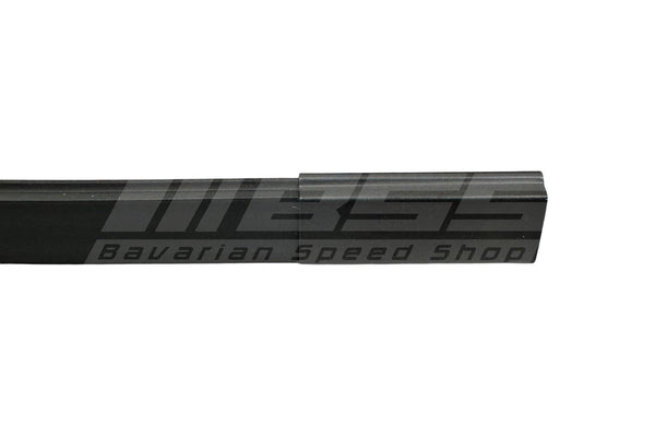 Front Windshield Moulding Set - Black / Late Model