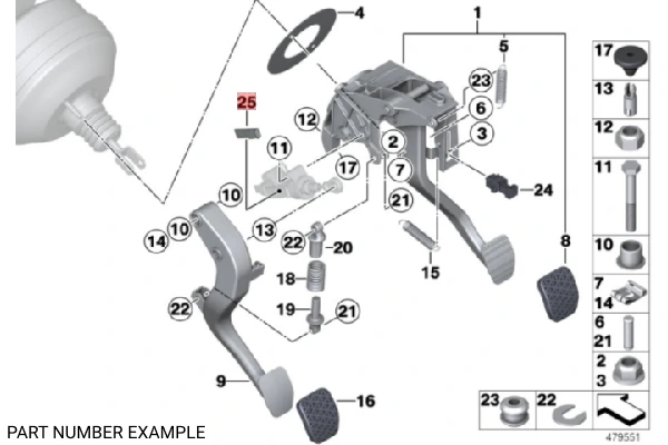 Clutch Starter Safety Switch - 61319231129