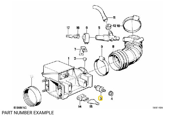 Genuine BMW AFM Rubber Mounting - 13711272495