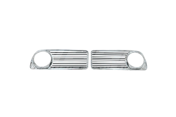 BMW 1502–2002 Early Aluminium Side Grille Set (Up to 1973) - 51131808473 / 51131808474