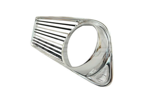BMW 1502–2002 Early Aluminium Side Grille Set (Up to 1973) - 51131808473 / 51131808474