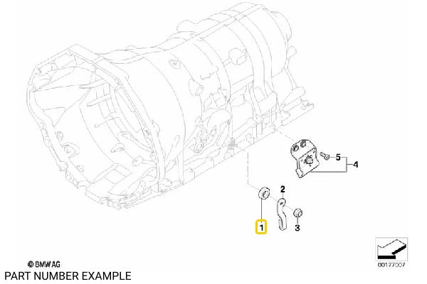 Automatic Gearbox Selector Shaft Seal – 24147571213