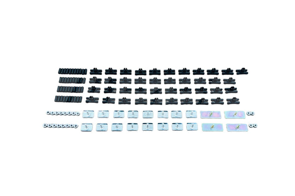 BMW 1502–2002 Complete Beltline Chrome Trim & Hardware Set