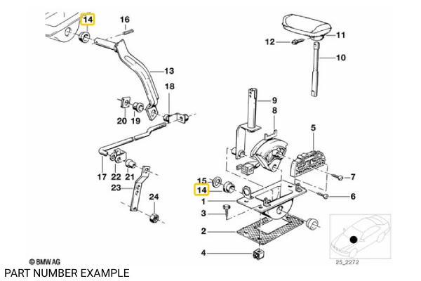 Bush Bearing for Automatic - 25161215534