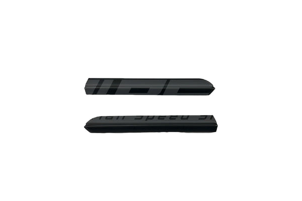 BMW E30 Cabrio Lower Moulding Set – All Black (Profile B)