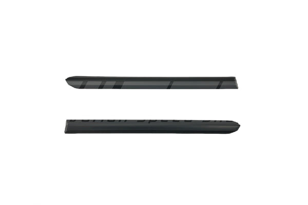 BMW E30 Cabrio Lower Moulding Set – All Black (Profile B)