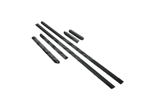 BMW E30 Cabrio Lower Moulding Set – Chrome Insert