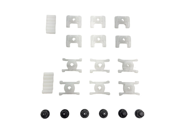 BMW E30 Cabrio Lower Moulding Set – Chrome Insert