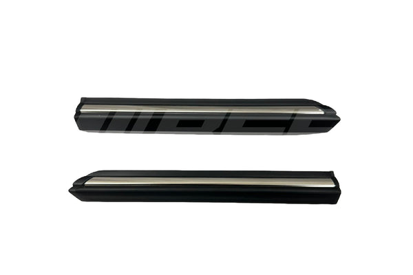 BMW E30 Cabrio Lower Moulding Set – Chrome Insert