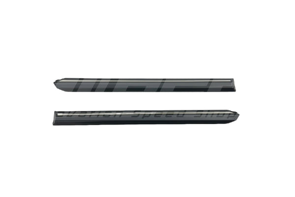 BMW E30 Cabrio Lower Moulding Set – Chrome Insert