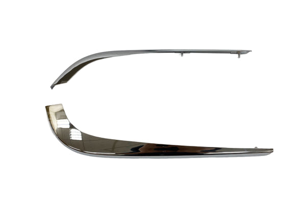 BMW E24 Front Chrome Bumper Corner Set - 51111838797 / 51111838798