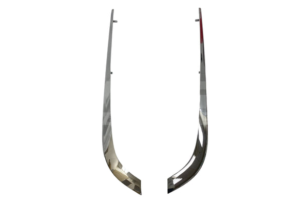 BMW E24 Front Chrome Bumper Corner Set - 51111838797 / 51111838798