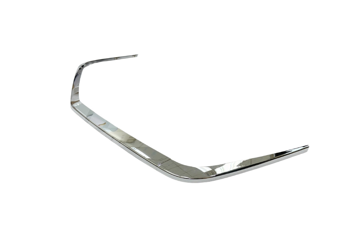 BMW E24 Front Chrome Bumper Covering Set - 51111838797 / 51111838798 / 51111838795