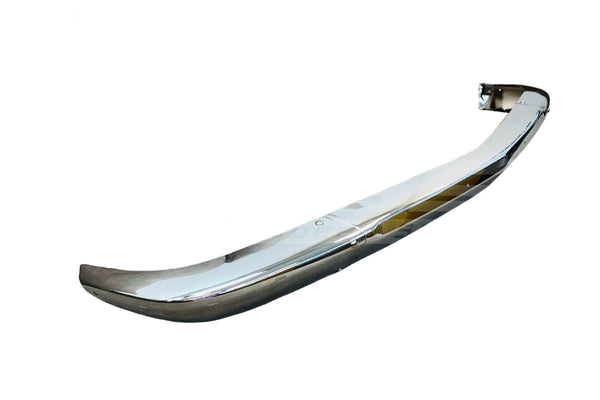 BMW 1502–2002 Late Chrome Front Bumper Set - 51115670000 / 51111815795 / 51111815796