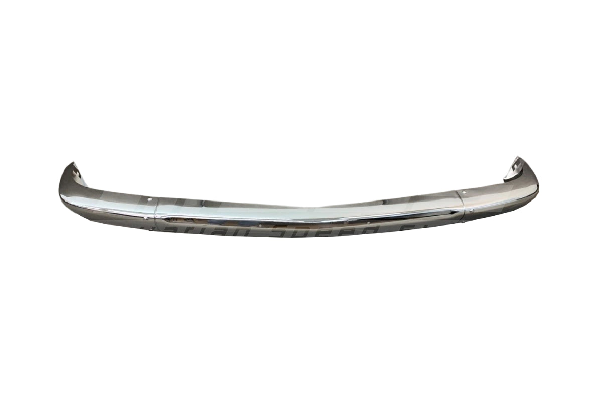 BMW 1502–2002 Early Chrome Front Bumper Set - 51115670000 / 51115470003 / 51115470004