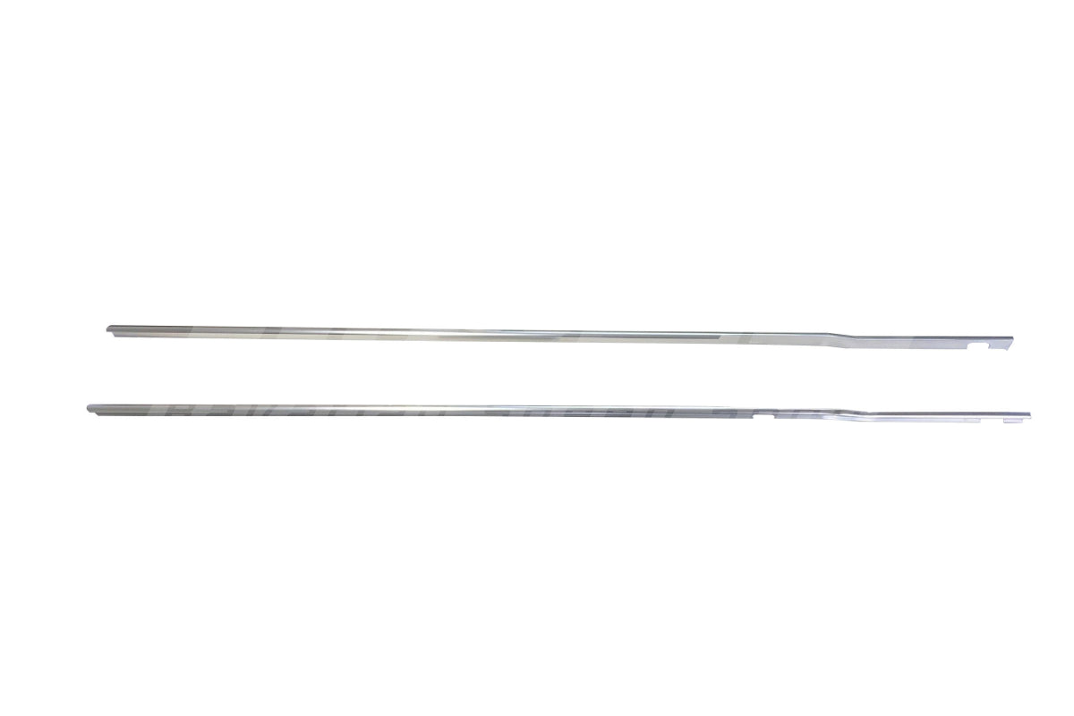 BMW 1502–2002 Chrome Front Door Inner Trim Set - 51216440181 / 51216440182
