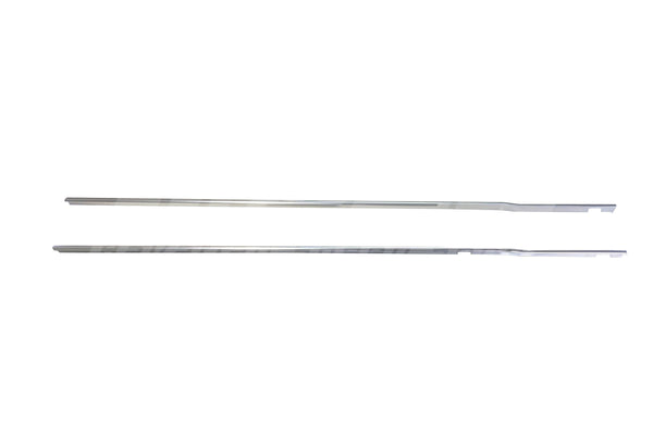 BMW 1502–2002 Chrome Front Door Inner Trim Set - 51216440181 / 51216440182