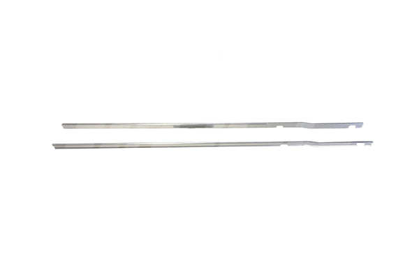 BMW 1502–2002 Chrome Front Door Inner Trim Set - 51216440181 / 51216440182