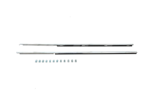 BMW 1502–2002 Chrome Front Window Outer Trim Set - 51211836291 / 51211836292 / 51211819328