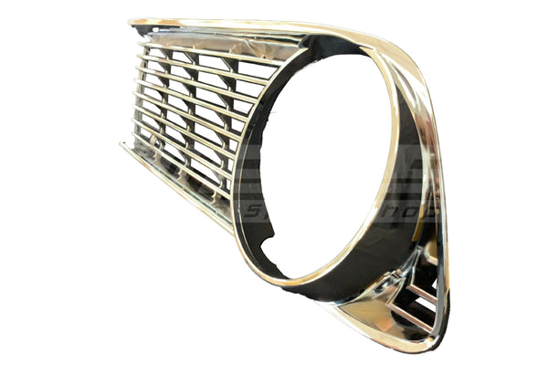 BMW 1502–2002 Chrome Plastic Front Side Grille Set (1973-On) - 51131826594 / 51131826593