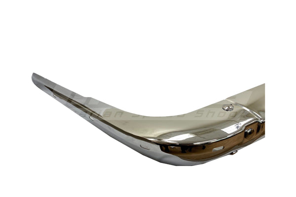 BMW 1502–2002 Late Chrome Rear Bumper Set - 51121815656 / 51121814703 / 51121814704